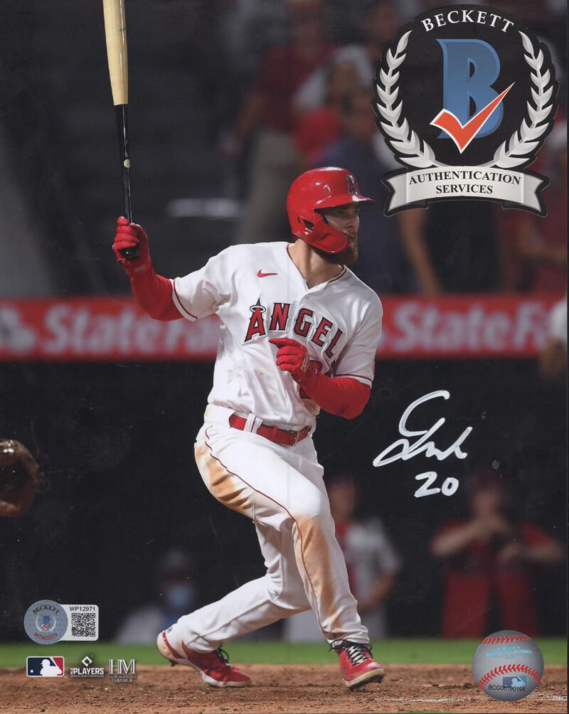 Jared Walsh signed Angels All Star Game Catch 8x10 Photo BAS Beckett  Witness coa